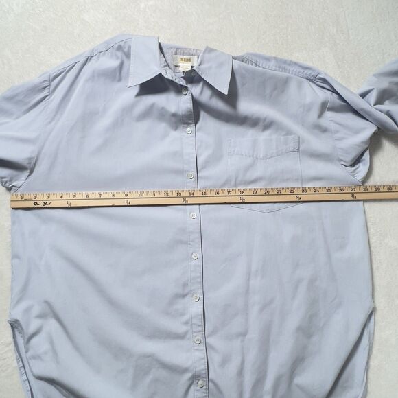 Maeve Light Blue Button Down Shirt - Picture 7 of 14